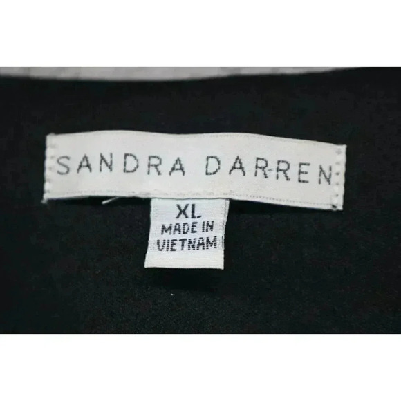 Sandra Darren Tiered Bell Sleeves Floral Dress-Size XL - Picture 4 of 8